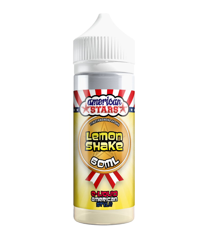 american stars flavour shot lemon shake 120ml