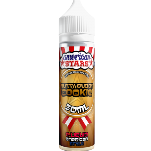 american stars flavour shot nutty buddy cookie