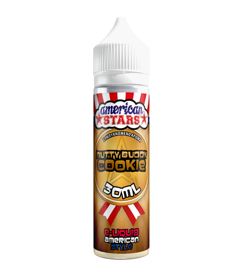 american stars flavour shot nutty buddy cookie