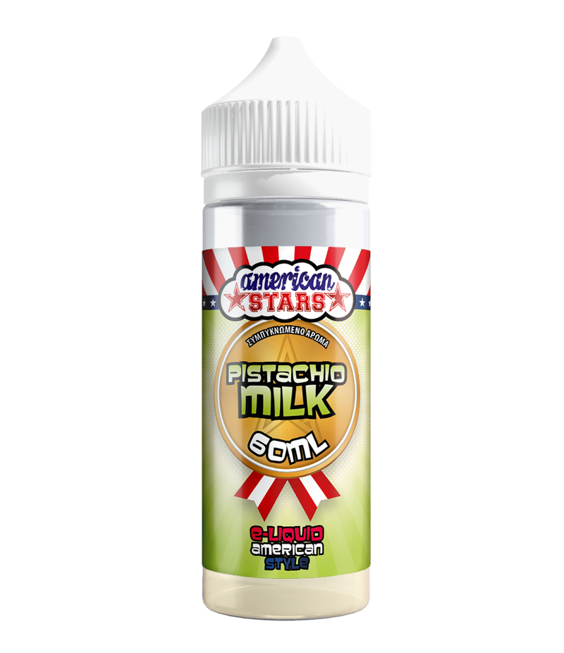 american stars flavour shot pistachio milk 120ml