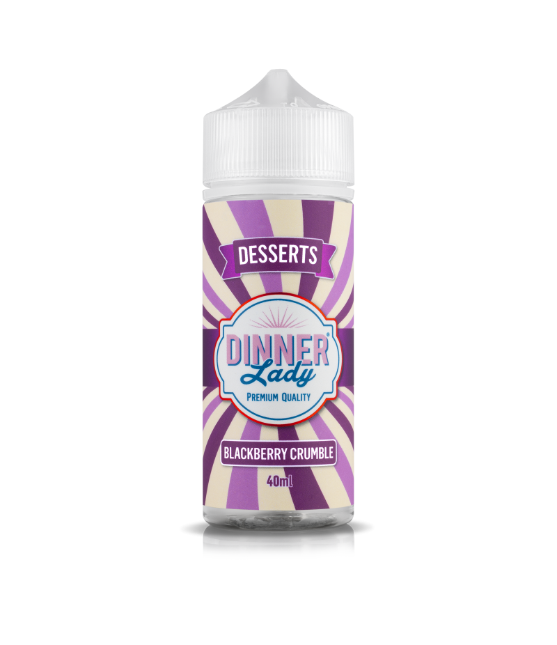 dinner lady flavour shot blackberry crumble 120ml