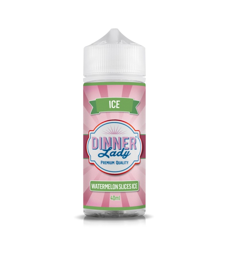 dinner lady flavour shot watermelon slices ice 120ml