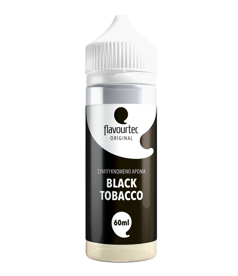 flavourtec flavour shot black tobacco 120ml