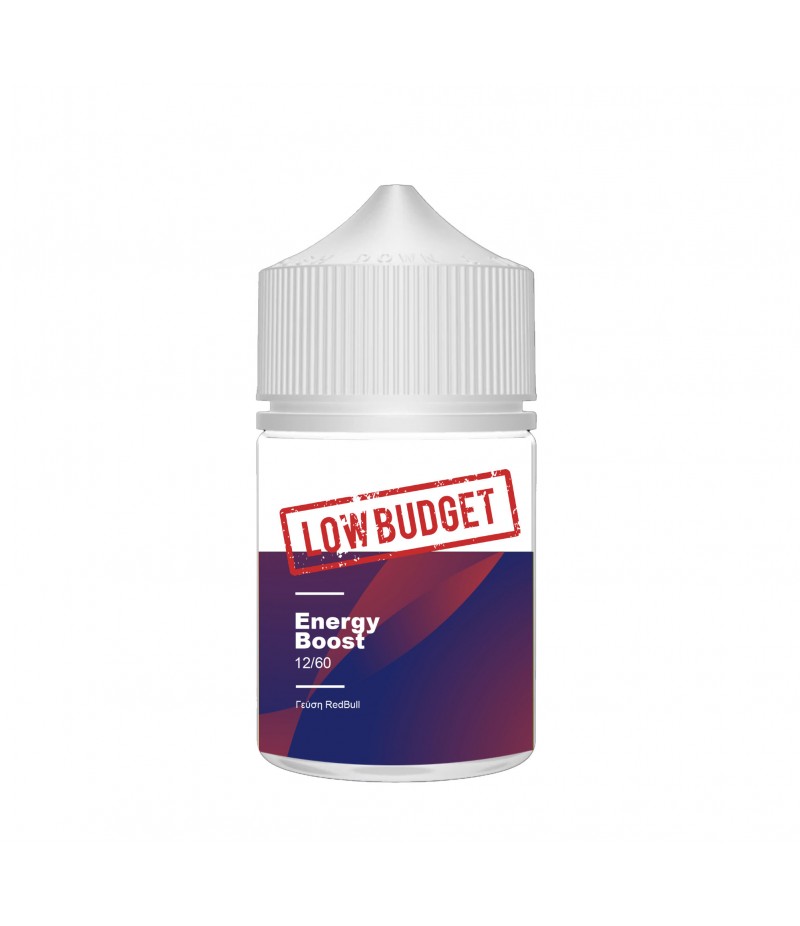 low budget flavour shot energy boost 60ml