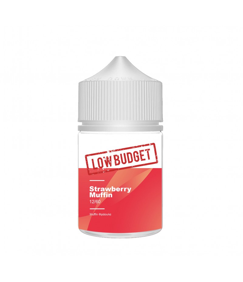 low budget flavour shot strawberry muffin 60ml