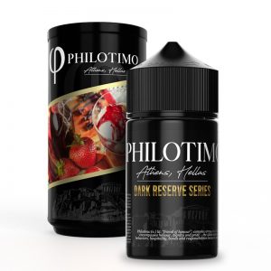 philotimo dark reserve flavour shot παγωτό φράουλα με σιρόπι βύσσινο