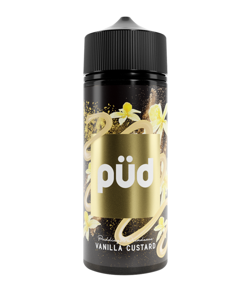 pud flavour shot vanilla custard 120ml
