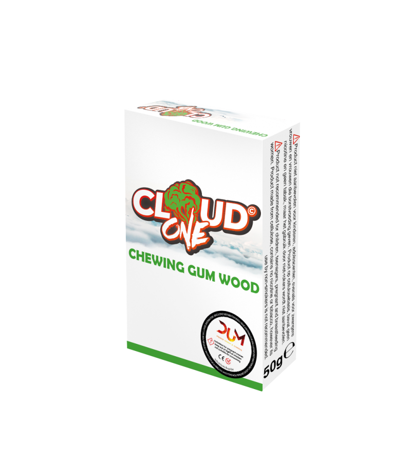 shisha cloud one 50g chewing gum wood