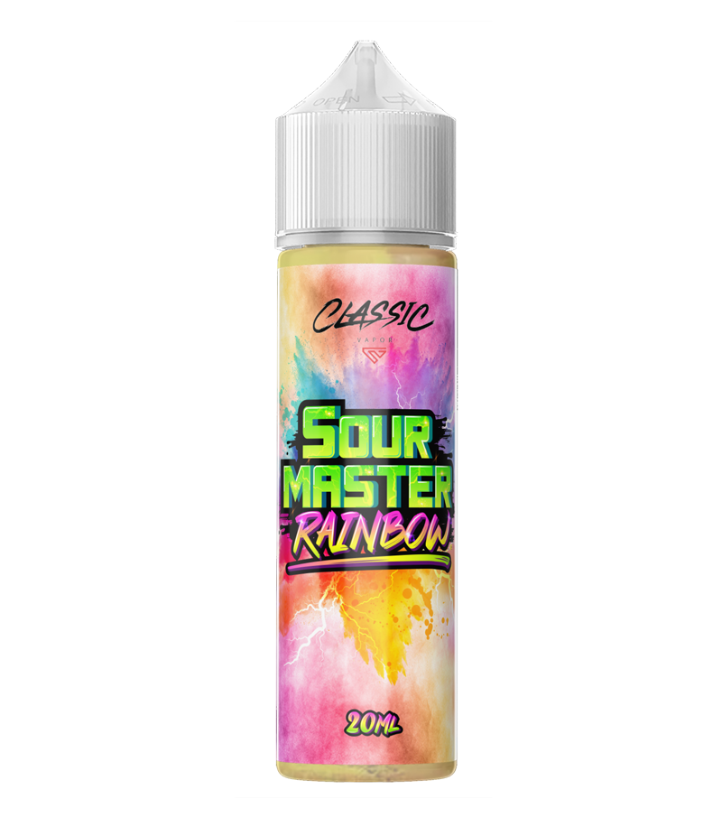 sour master flavour shot rainbow 60ml